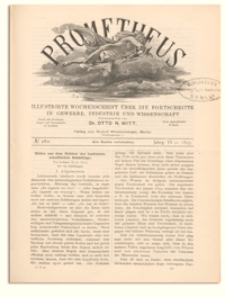 Prometheus : Illustrirte Wochenschrift über die Fortschritte in Gewerbe, Industrie und Wissenschaft. 6. Jahrgang, 1895, Nr 282