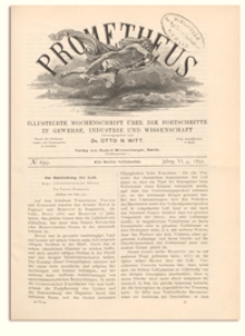 Prometheus : Illustrirte Wochenschrift über die Fortschritte in Gewerbe, Industrie und Wissenschaft. 6. Jahrgang, 1895, Nr 299