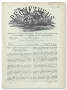 Prometheus : Illustrirte Wochenschrift über die Fortschritte in Gewerbe, Industrie und Wissenschaft. 7. Jahrgang, 1896, Nr 349