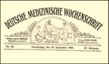 Einiges über Naht und Nahtmaterial, Deutsche Medizinische Wochenschrift, 1904, Jg. 30, No. 40, S. 1463-1465