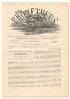 Prometheus : Illustrirte Wochenschrift über die Fortschritte in Gewerbe, Industrie und Wissenschaft. 8. Jahrgang, 1896, Nr 370