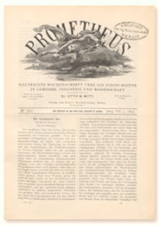 Prometheus : Illustrirte Wochenschrift über die Fortschritte in Gewerbe, Industrie und Wissenschaft. 8. Jahrgang, 1897, Nr 399