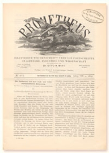Prometheus : Illustrirte Wochenschrift über die Fortschritte in Gewerbe, Industrie und Wissenschaft. 8. Jahrgang, 1897, Nr 403