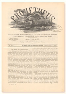 Prometheus : Illustrirte Wochenschrift über die Fortschritte in Gewerbe, Industrie und Wissenschaft. 8. Jahrgang, 1897, Nr 414