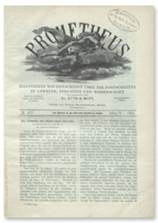 Prometheus : Illustrirte Wochenschrift über die Fortschritte in Gewerbe, Industrie und Wissenschaft. 9. Jahrgang, 1897, Nr 417
