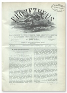 Prometheus : Illustrirte Wochenschrift über die Fortschritte in Gewerbe, Industrie und Wissenschaft. 9. Jahrgang, 1898, Nr 442