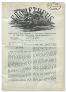 Prometheus : Illustrirte Wochenschrift über die Fortschritte in Gewerbe, Industrie und Wissenschaft. 9. Jahrgang, 1898, Nr 446
