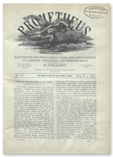 Prometheus : Illustrirte Wochenschrift über die Fortschritte in Gewerbe, Industrie und Wissenschaft. 9. Jahrgang, 1898, Nr 450