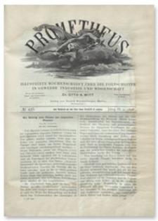 Prometheus : Illustrirte Wochenschrift über die Fortschritte in Gewerbe, Industrie und Wissenschaft. 9. Jahrgang, 1898, Nr 456