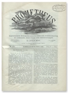 Prometheus : Illustrirte Wochenschrift über die Fortschritte in Gewerbe, Industrie und Wissenschaft. 10. Jahrgang, 1899, Nr 482