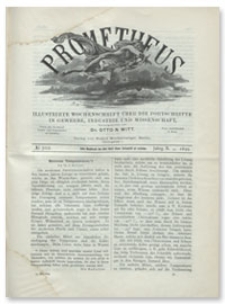 Prometheus : Illustrirte Wochenschrift über die Fortschritte in Gewerbe, Industrie und Wissenschaft. 10. Jahrgang, 1899, Nr 502