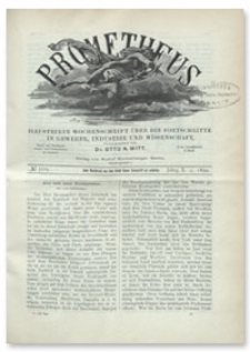 Prometheus : Illustrirte Wochenschrift über die Fortschritte in Gewerbe, Industrie und Wissenschaft. 10. Jahrgang, 1899, Nr 509