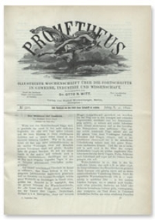 Prometheus : Illustrirte Wochenschrift über die Fortschritte in Gewerbe, Industrie und Wissenschaft. 10. Jahrgang, 1899, Nr 520