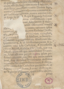 Acta et constitutiones Synodi provincialis Gneznensis provinciae A. D. 1577 die 19 Mensis Maji habitae et celebratae