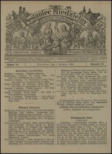 Posłaniec Niedzielny dla Dyecezyi Wrocławskiej. R. 4, 1898, nr 14