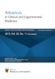 Advances in Clinical and Experimental Medicine, Vol. 28, 2019, nr 11