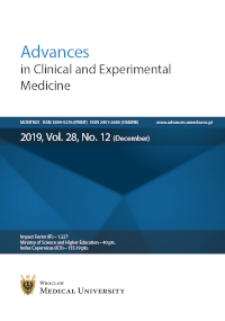 Advances in Clinical and Experimental Medicine, Vol. 28, 2019, nr 12