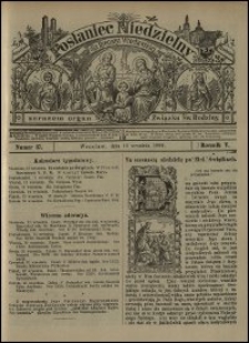 Posłaniec Niedzielny dla Dyecezyi Wrocławskiej. R. 5, 1899, nr 37
