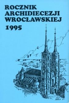 Rocznik Archidiecezji Wrocławskiej. 1995