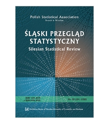Spis treści [Śląski Przegląd Statystyczny = Silesian Statistical Review, 2020, Nr 18 (24)]