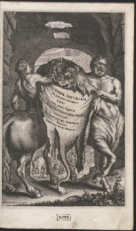 Historiæ Naturalis De Quadrupetibus Libri Cum æneis figuris / Ioannes Ionstonus Med: Doctor concinnavit