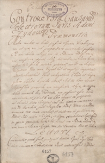 Controversiae causarum selectiorum iuris Adami Żydowski