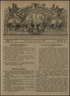 Posłaniec Niedzielny dla Dyecezyi Wrocławskiej. R. 6, 1900, nr 9