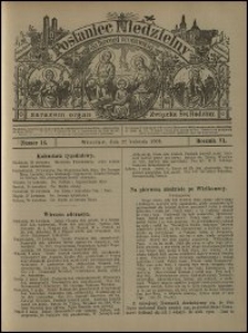 Posłaniec Niedzielny dla Dyecezyi Wrocławskiej. R. 6, 1900, nr 16