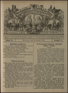 Posłaniec Niedzielny dla Dyecezyi Wrocławskiej. R. 6, 1900, nr 25