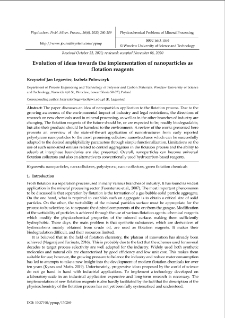 Evolution of ideas towards the implementation of nanoparticles as flotation reagents