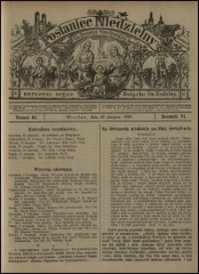 Posłaniec Niedzielny dla Dyecezyi Wrocławskiej. R. 6, 1900, nr 34