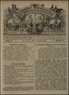 Posłaniec Niedzielny dla Dyecezyi Wrocławskiej. R. 6, 1900, nr 37