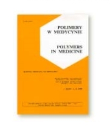 Polimery w Medycynie = Polymers in Medicine, 2011, T. 41, nr 3