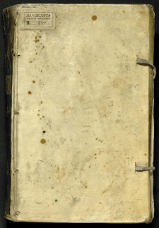 Miscellanea z lat 1518-1704, zawierające odpisy listów, mów, akt publicznych i prywatnych, pism publicystycznych, wierszy i innych materiałów odnoszących się przeważnie do spraw politycznych Polski okresu panowania Zygmunta III Wazy