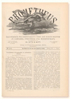 Prometheus : Illustrirte Wochenschrift über die Fortschritte in Gewerbe, Industrie und Wissenschaft. 11. Jahrgang, 1899, Nr 524