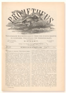 Prometheus : Illustrirte Wochenschrift über die Fortschritte in Gewerbe, Industrie und Wissenschaft. 11. Jahrgang, 1899, Nr 528