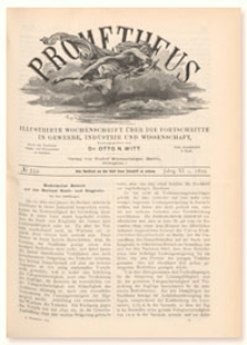 Prometheus : Illustrirte Wochenschrift über die Fortschritte in Gewerbe, Industrie und Wissenschaft. 11. Jahrgang, 1899, Nr 533