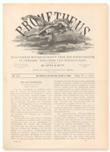 Prometheus : Illustrirte Wochenschrift über die Fortschritte in Gewerbe, Industrie und Wissenschaft. 11. Jahrgang, 1900, Nr 558