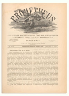 Prometheus : Illustrirte Wochenschrift über die Fortschritte in Gewerbe, Industrie und Wissenschaft. 12. Jahrgang, 1901, Nr 604