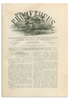 Prometheus : Illustrirte Wochenschrift über die Fortschritte in Gewerbe, Industrie und Wissenschaft. 13. Jahrgang, 1901, Nr 625