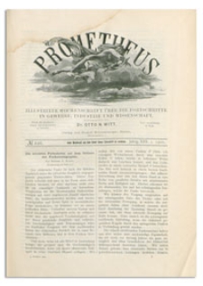 Prometheus : Illustrirte Wochenschrift &uuml;ber die Fortschritte in Gewerbe, Industrie und Wissenschaft. 13. Jahrgang, 1901, Nr 626