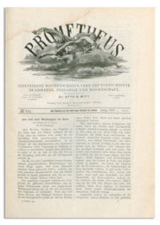 Prometheus : Illustrirte Wochenschrift über die Fortschritte in Gewerbe, Industrie und Wissenschaft. 13. Jahrgang, 1901, Nr 627