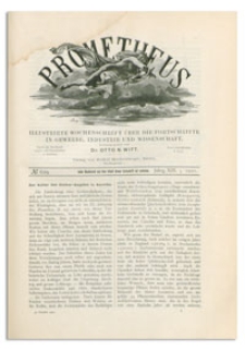 Prometheus : Illustrirte Wochenschrift &uuml;ber die Fortschritte in Gewerbe, Industrie und Wissenschaft. 13. Jahrgang, 1901, Nr 629