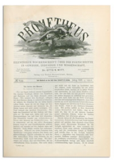 Prometheus : Illustrirte Wochenschrift &uuml;ber die Fortschritte in Gewerbe, Industrie und Wissenschaft. 13. Jahrgang, 1902, Nr 639