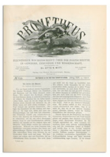 Prometheus : Illustrirte Wochenschrift über die Fortschritte in Gewerbe, Industrie und Wissenschaft. 13. Jahrgang, 1902, Nr 639
