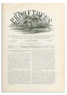Prometheus : Illustrirte Wochenschrift über die Fortschritte in Gewerbe, Industrie und Wissenschaft. 13. Jahrgang, 1902, Nr 649