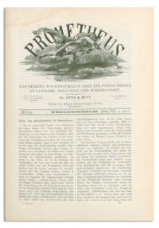 Prometheus : Illustrirte Wochenschrift &uuml;ber die Fortschritte in Gewerbe, Industrie und Wissenschaft. 13. Jahrgang, 1902, Nr 653