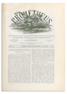 Prometheus : Illustrirte Wochenschrift über die Fortschritte in Gewerbe, Industrie und Wissenschaft. 13. Jahrgang, 1902, Nr 655
