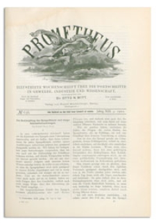 Prometheus : Illustrirte Wochenschrift &uuml;ber die Fortschritte in Gewerbe, Industrie und Wissenschaft. 13. Jahrgang, 1902, Nr 656
