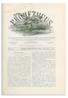 Prometheus : Illustrirte Wochenschrift &uuml;ber die Fortschritte in Gewerbe, Industrie und Wissenschaft. 13. Jahrgang, 1902, Nr 659